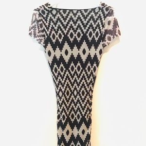 Stretch Fitted Midi Dress